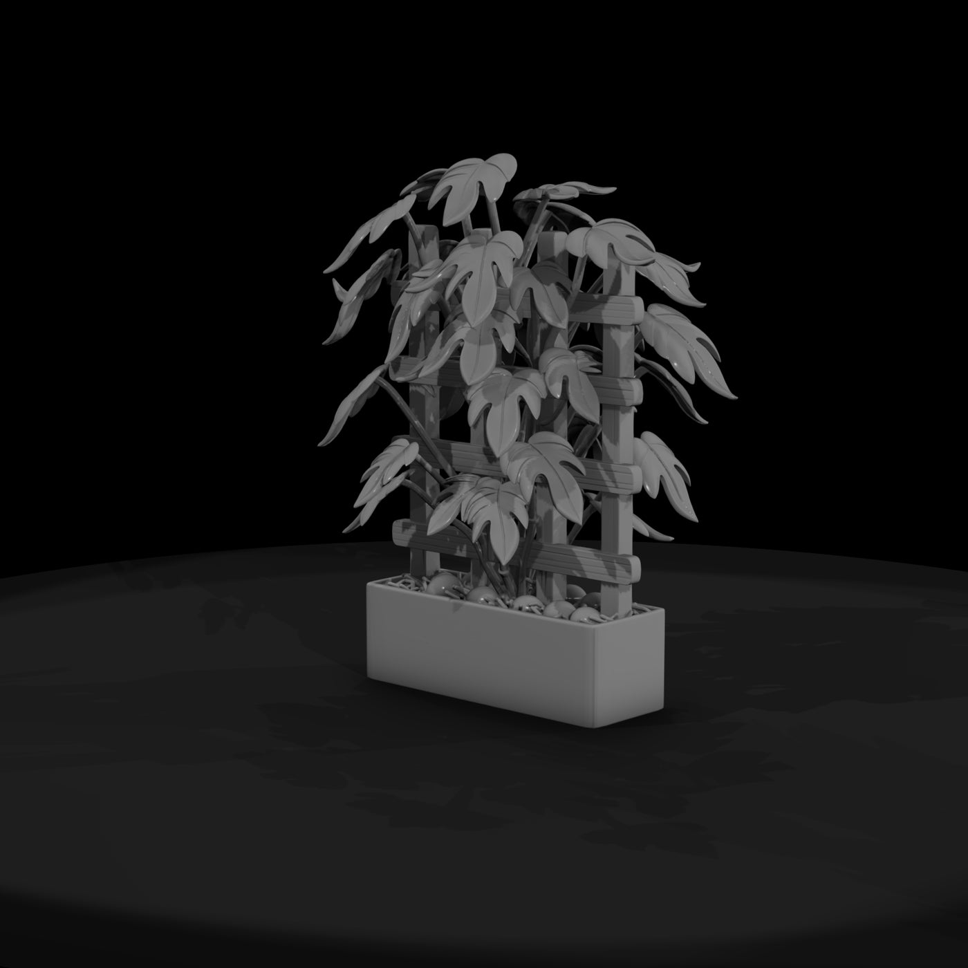 stylized-matte-trellised-potted-philodendron-3d-mo