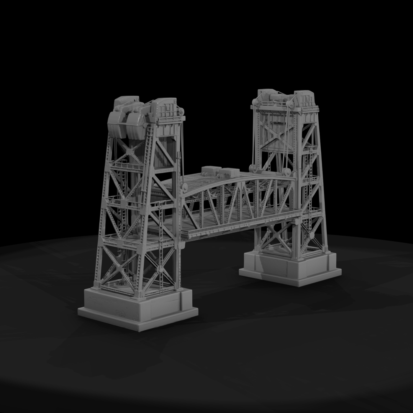 Rrs 022 Bridge Vertical Lift Bridge