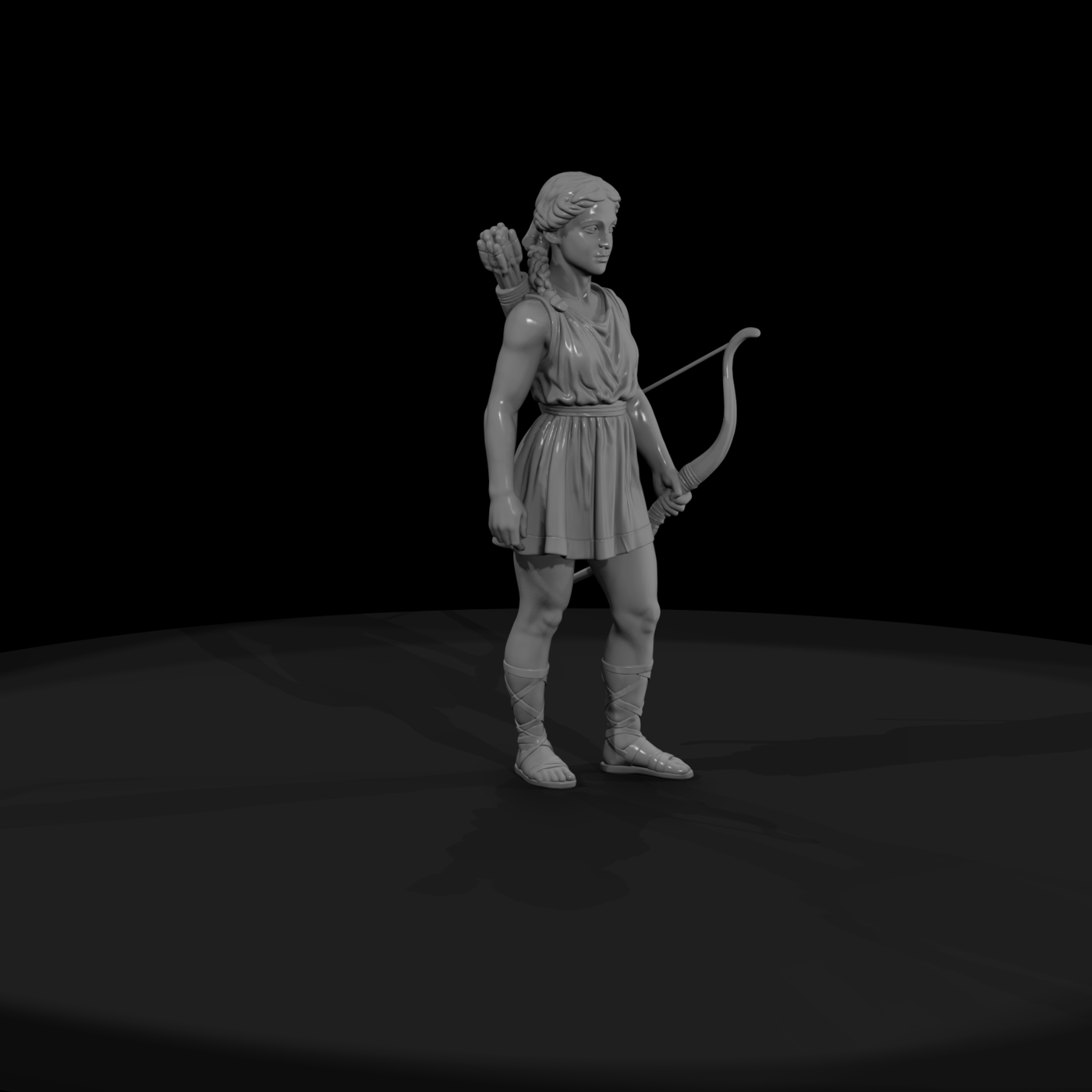 Myth 0273 Mythology Atalanta Miniature Figure