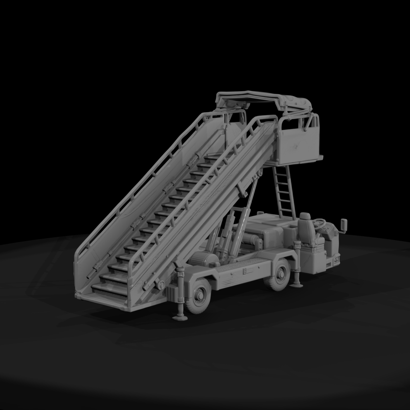 Air 071 Gse Mobile Passenger Stairs