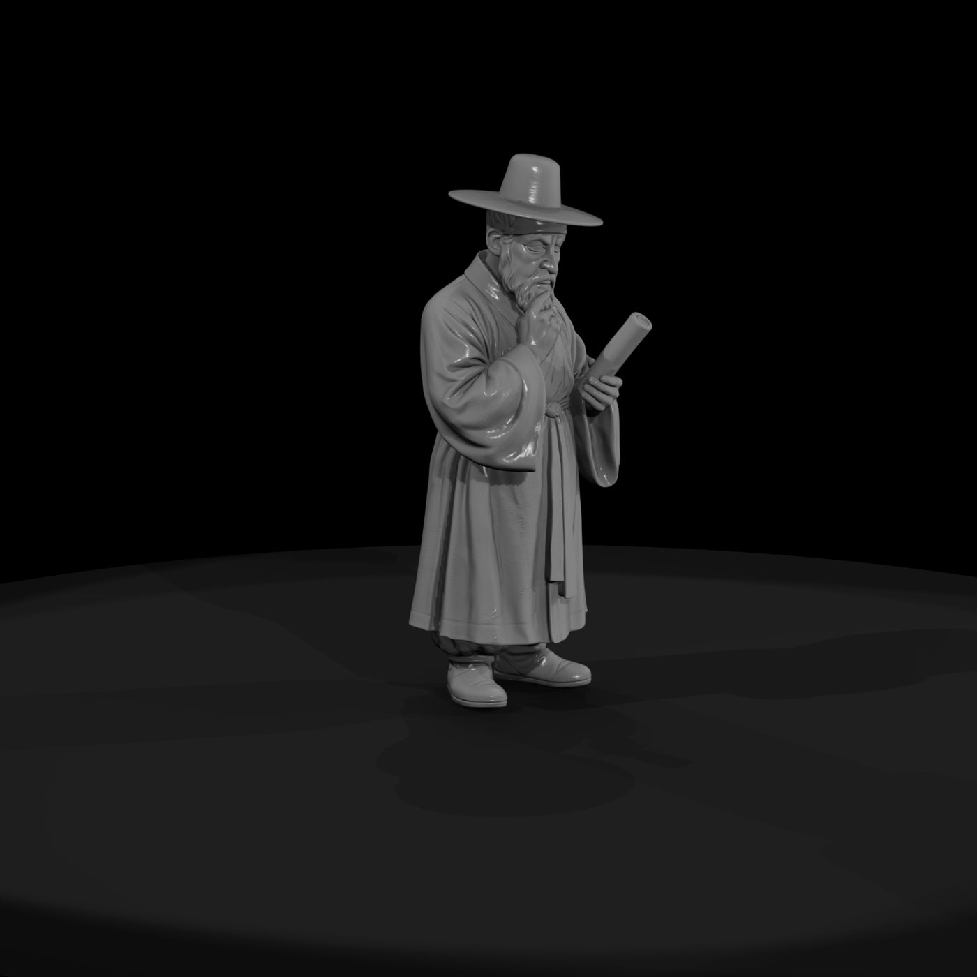 hist-0235-joseon-court-scholar-miniature-figure