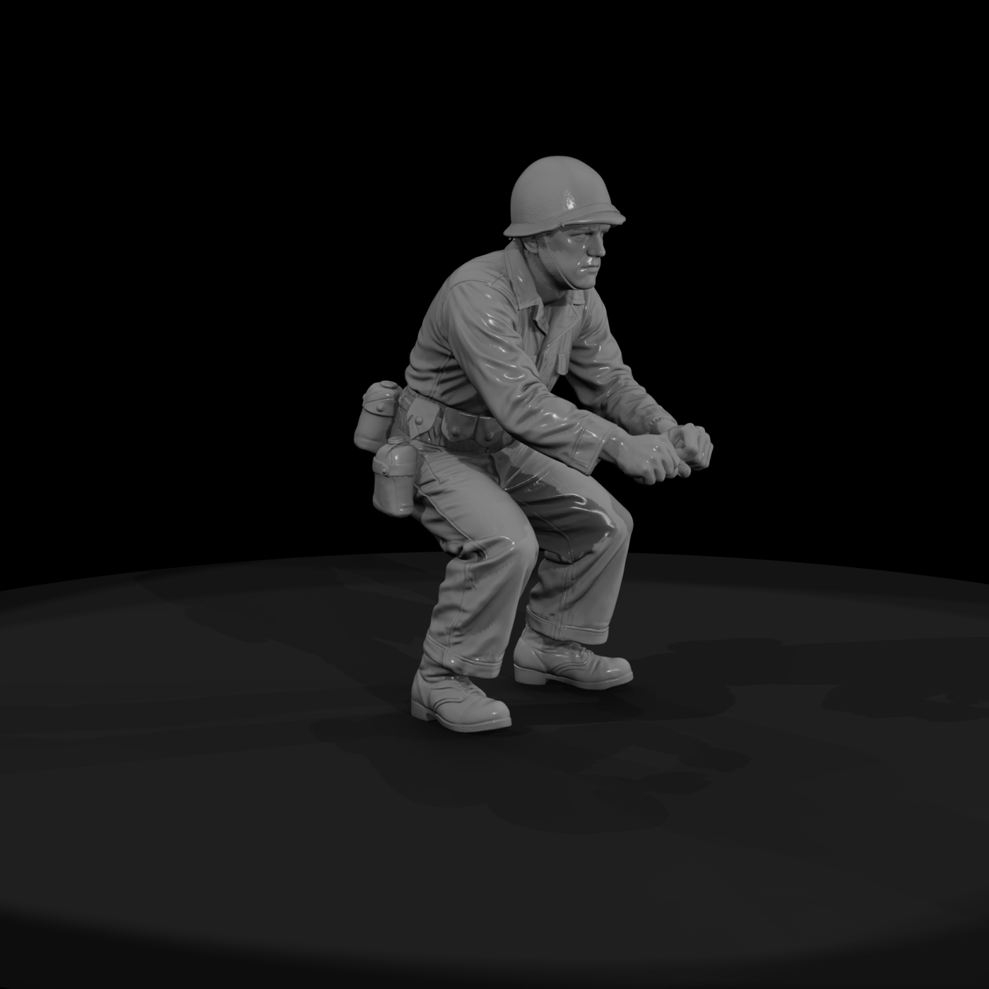 Ww2 Usmc 021 Wwii U S Marine Corps Mortar Crewman