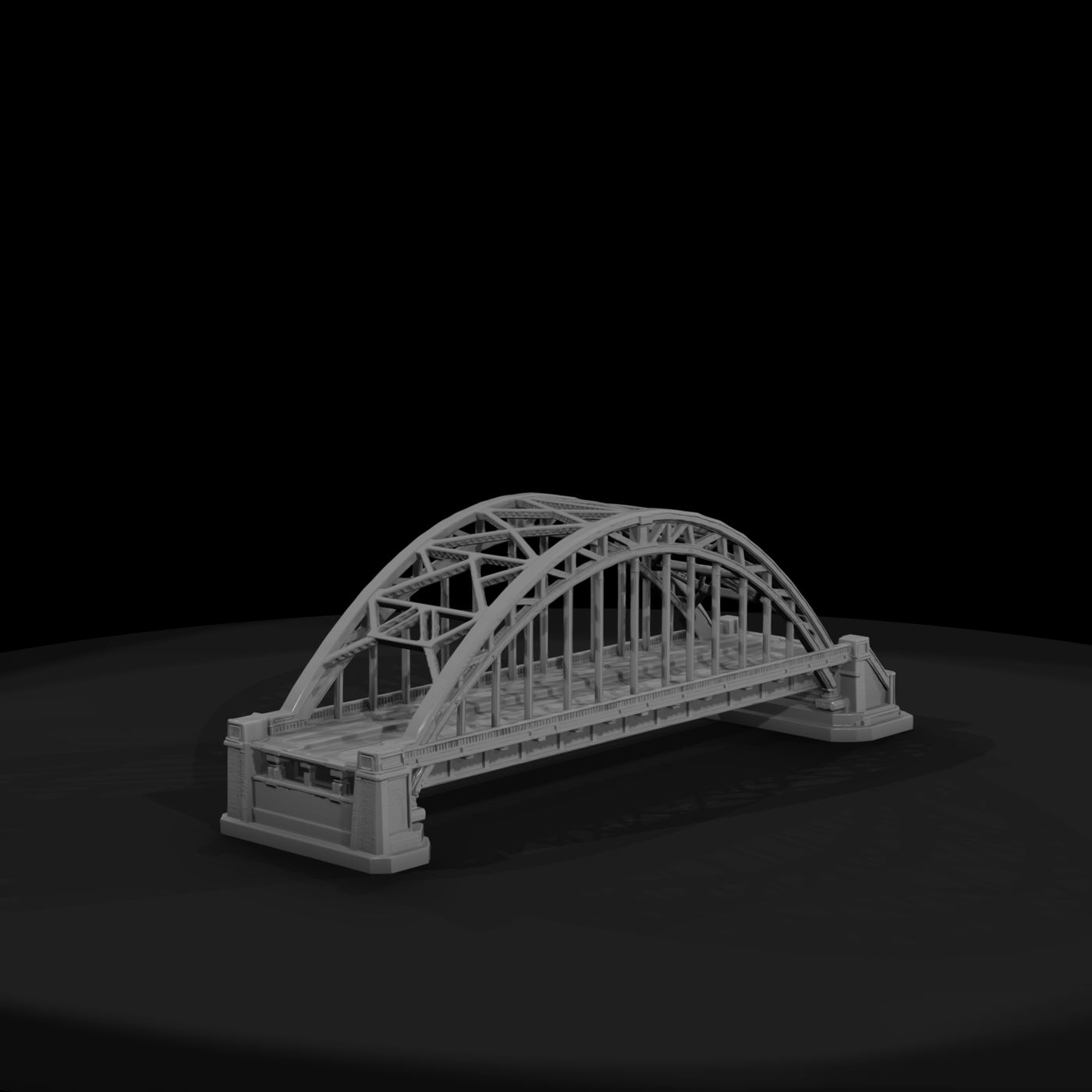 Rrs 011 Bridge Steel Through Arch Bridge