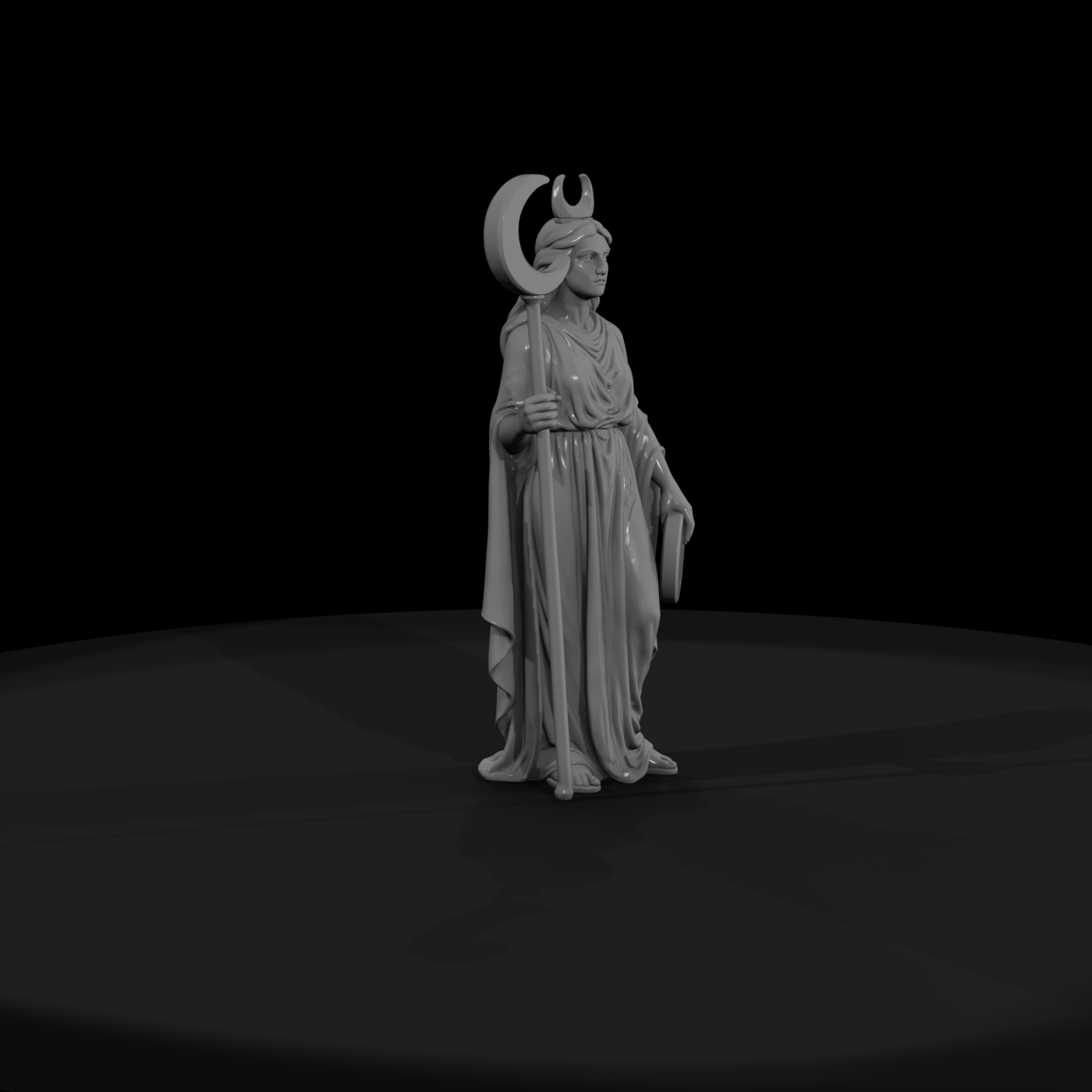 Myth 0297 Mythology Selene Miniature Figure
