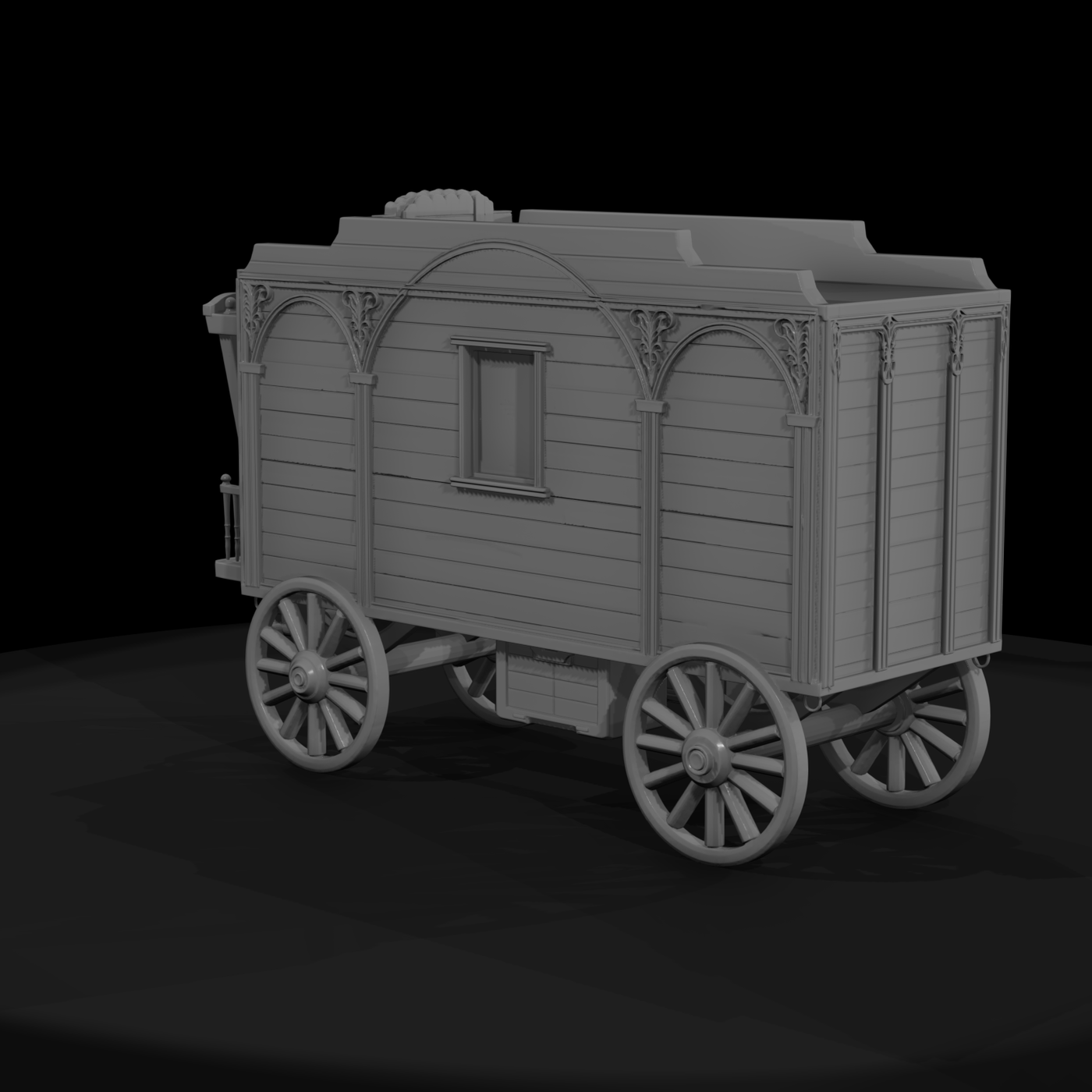 Ornate Vardo Caravan
