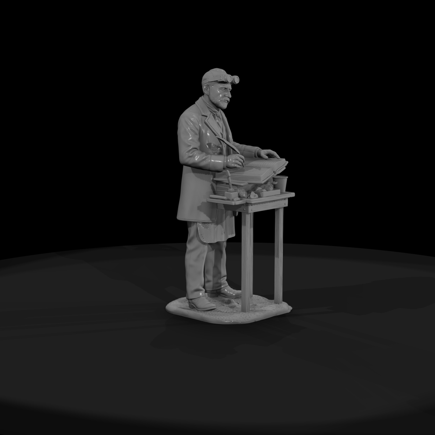 Ww 0148 Townsfolk Assay Office Clerk