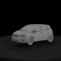 compact-hatchback-car-shell-ho-scale-1-87-3d-print-925186 — thumbnail 3