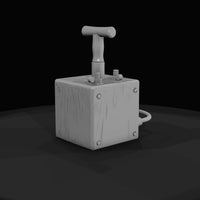 wooden-box-with-vertical-post-and-t-handle — thumbnail 2