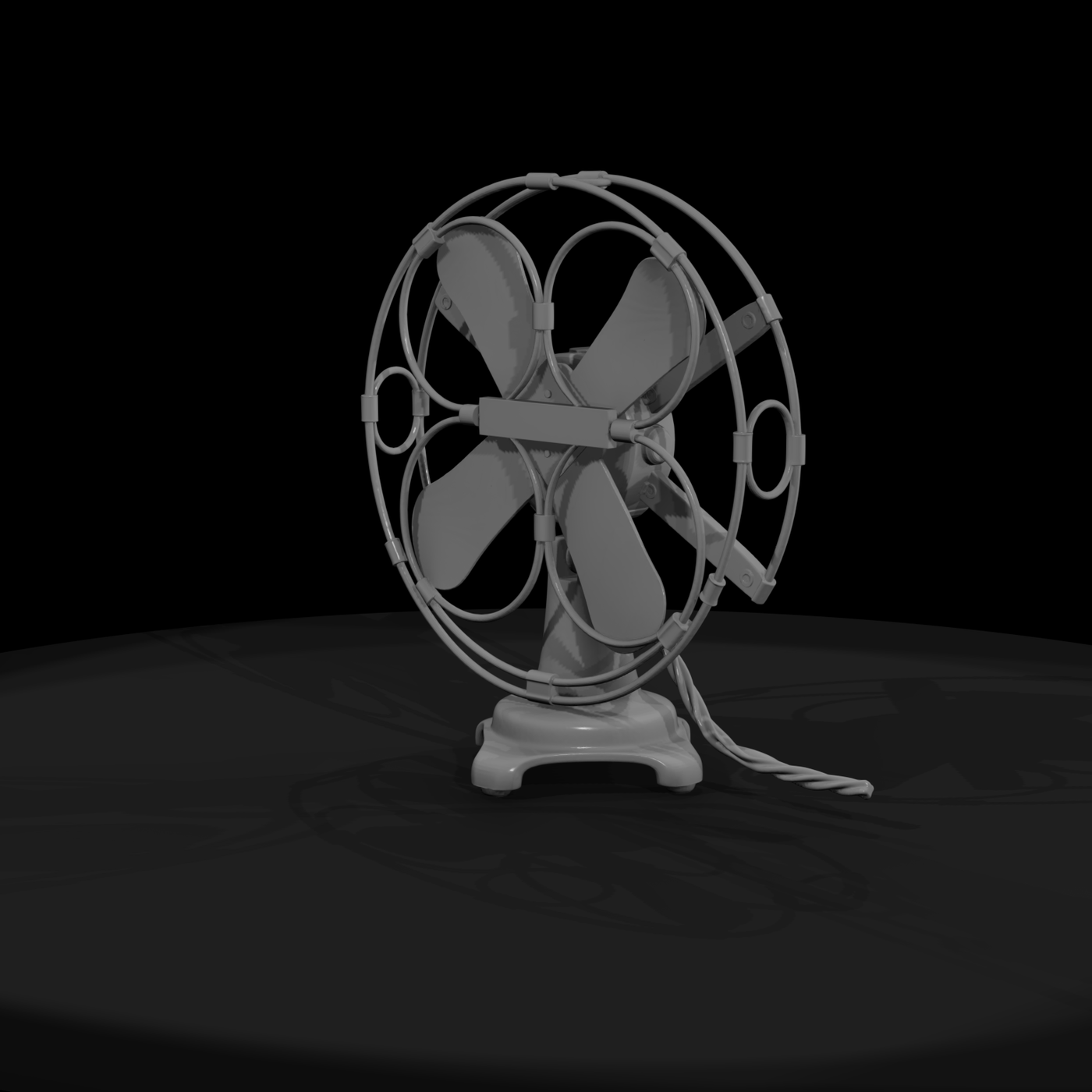 Retro Table Fan