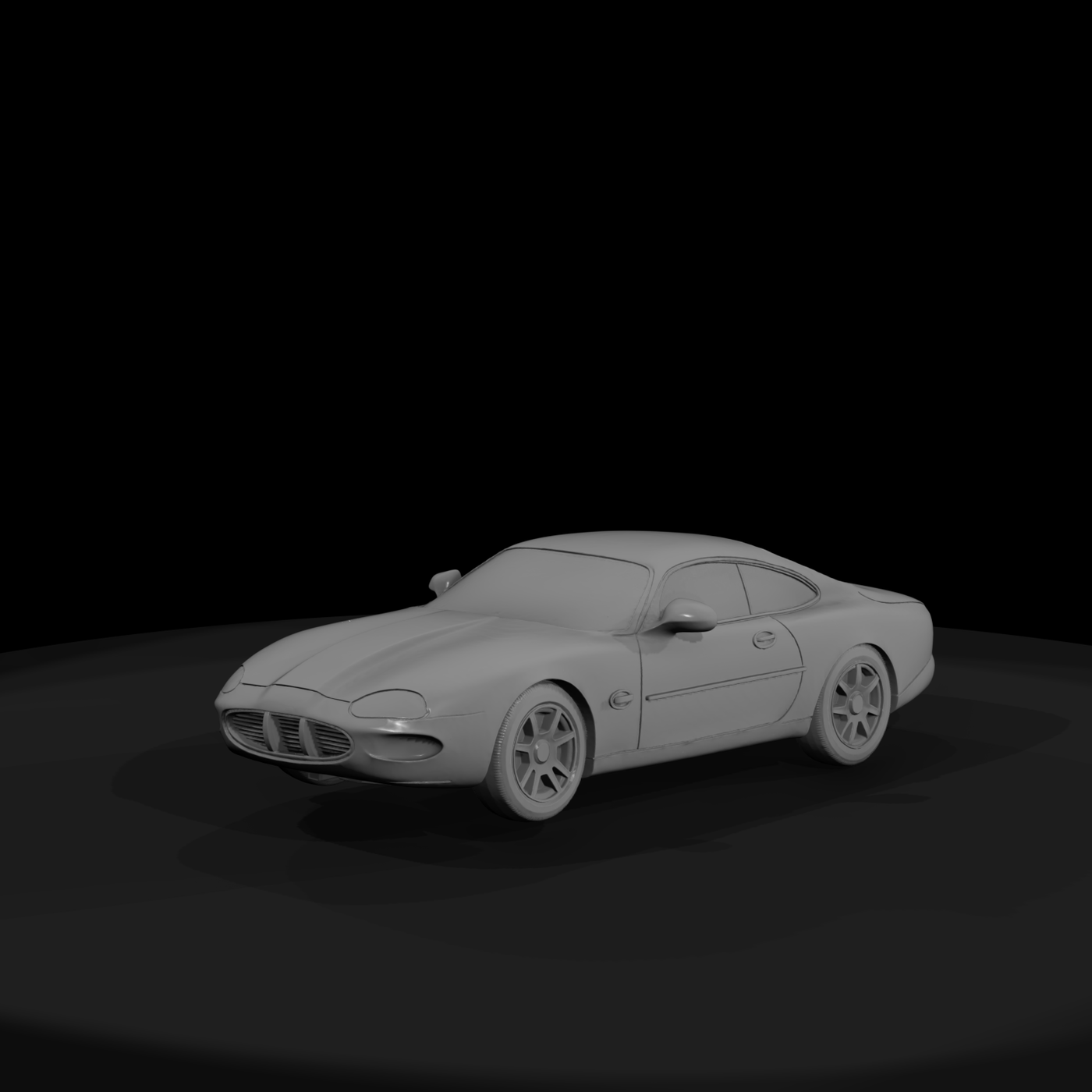 Classic Luxury Sports Coupe — & Car