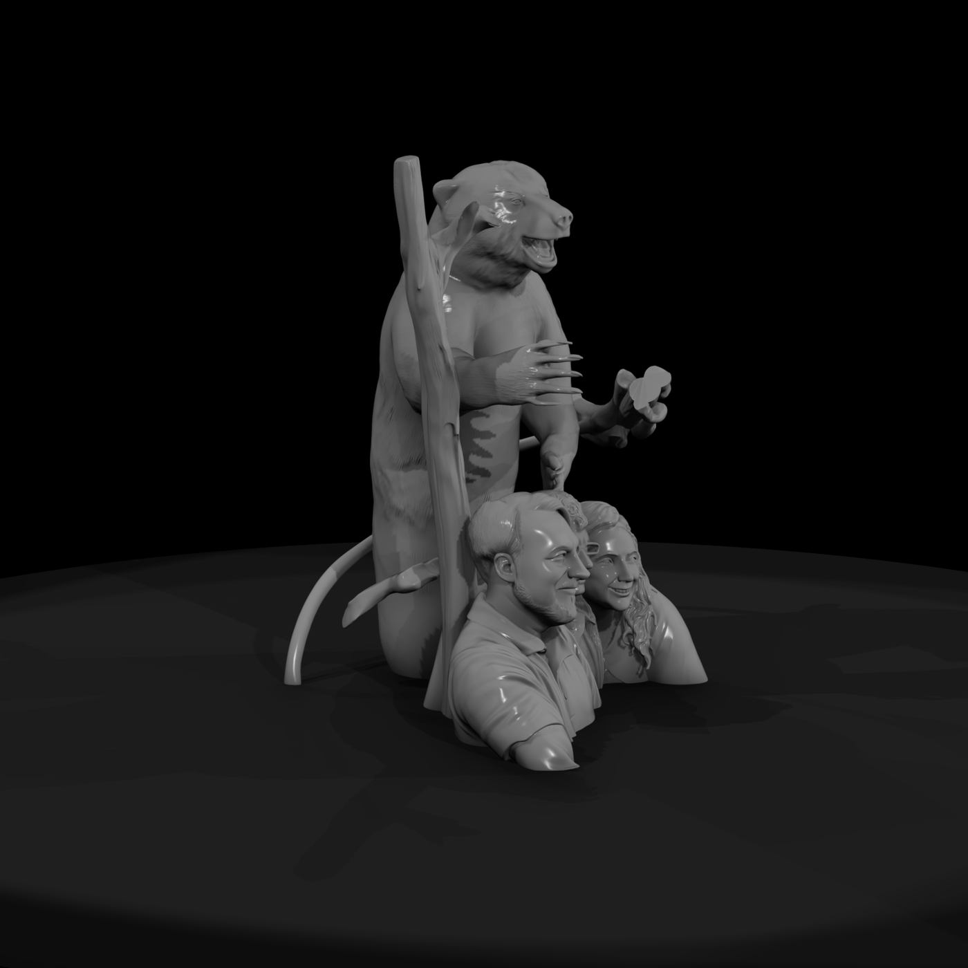 20260612 Standing Taxidermy Bear 33B3C9F75C