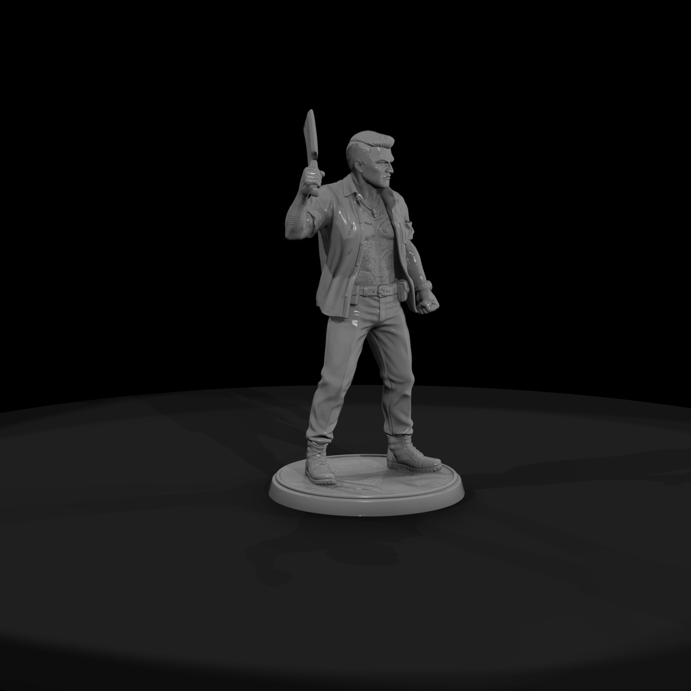 Street Enforcer with Cleaver