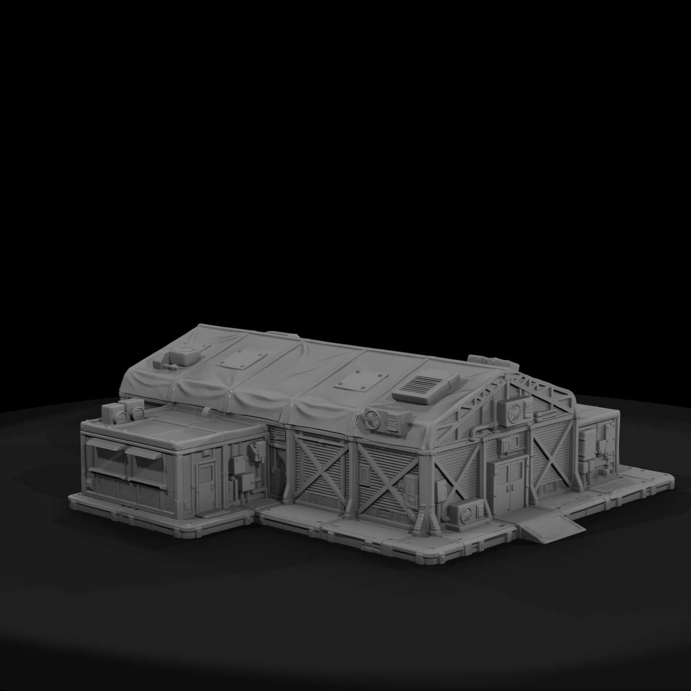 Mil 248 Modern Desert Dfac Tent