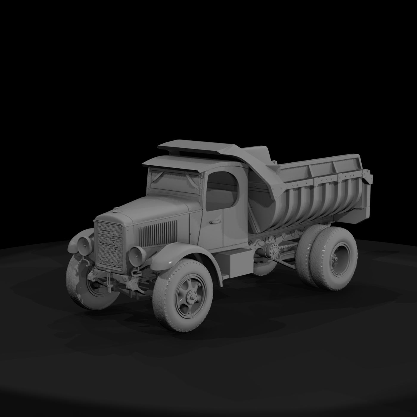 Early 20th Dump Truck