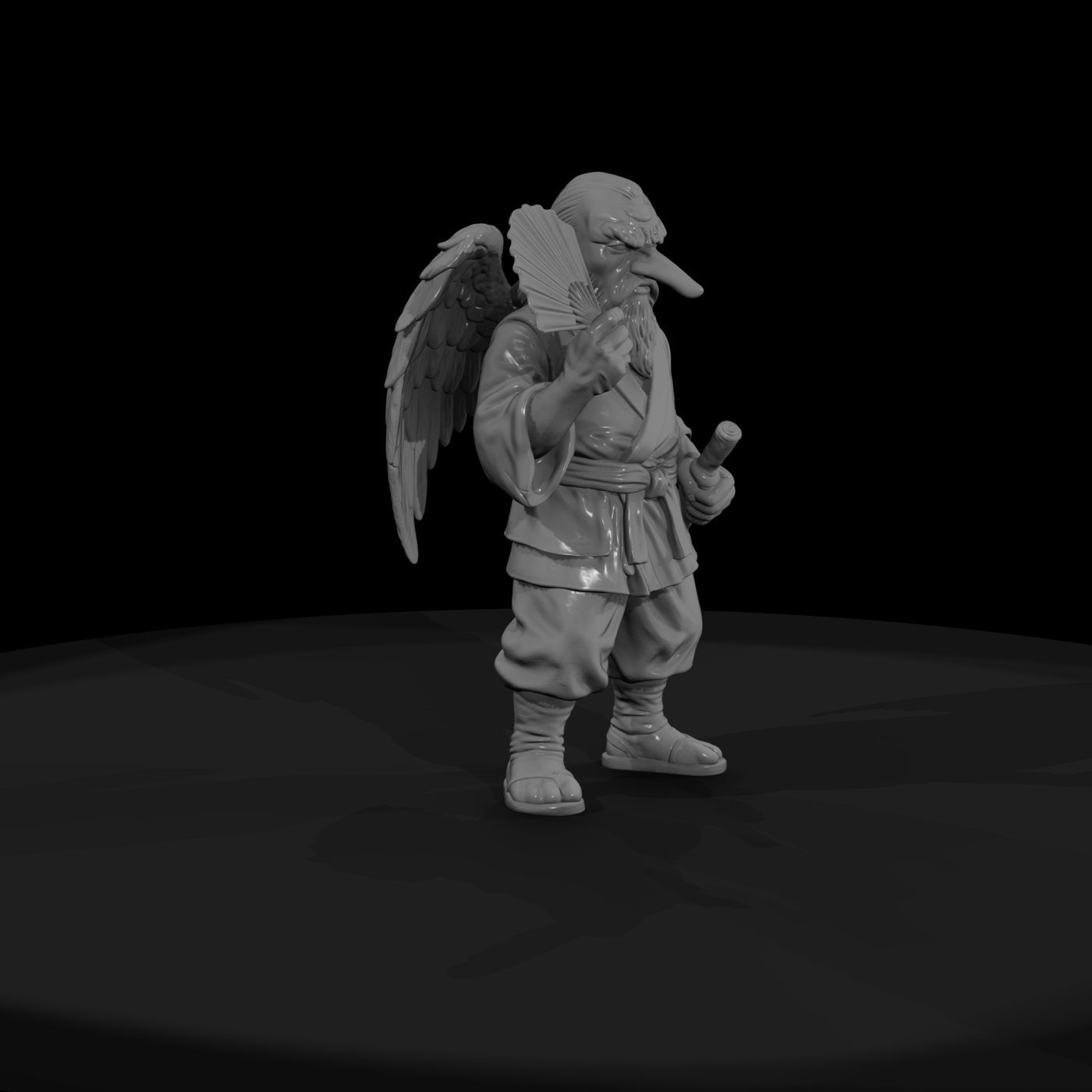 Myth 0453 Mythology Tengu Miniature Figure