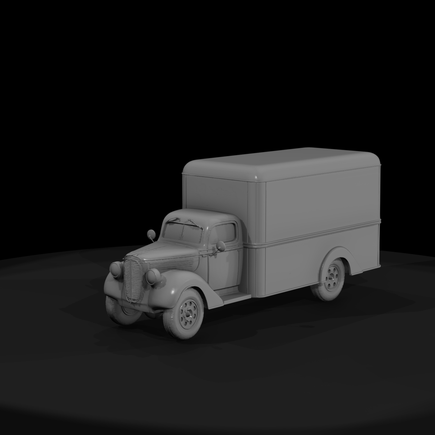 Vintage Box Truck