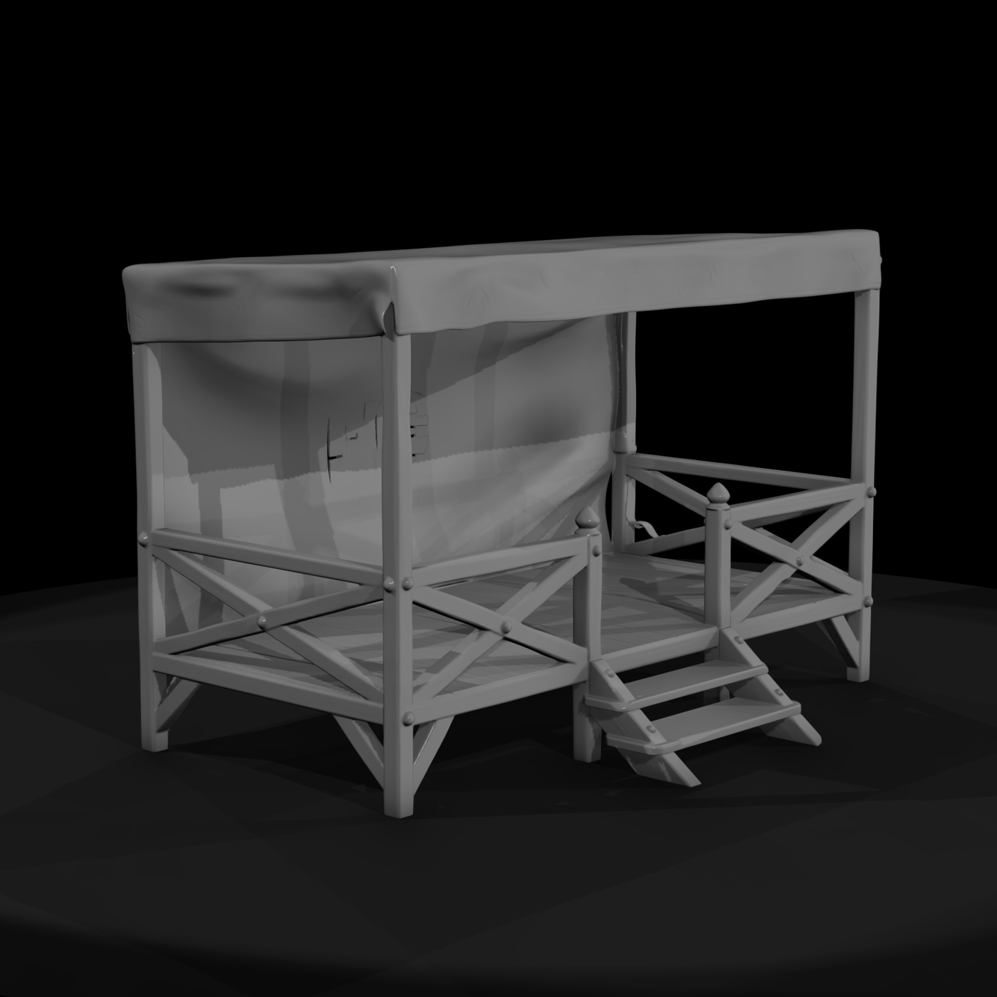 20260612 Ornate Wooden Canopy Stage Be505581B7