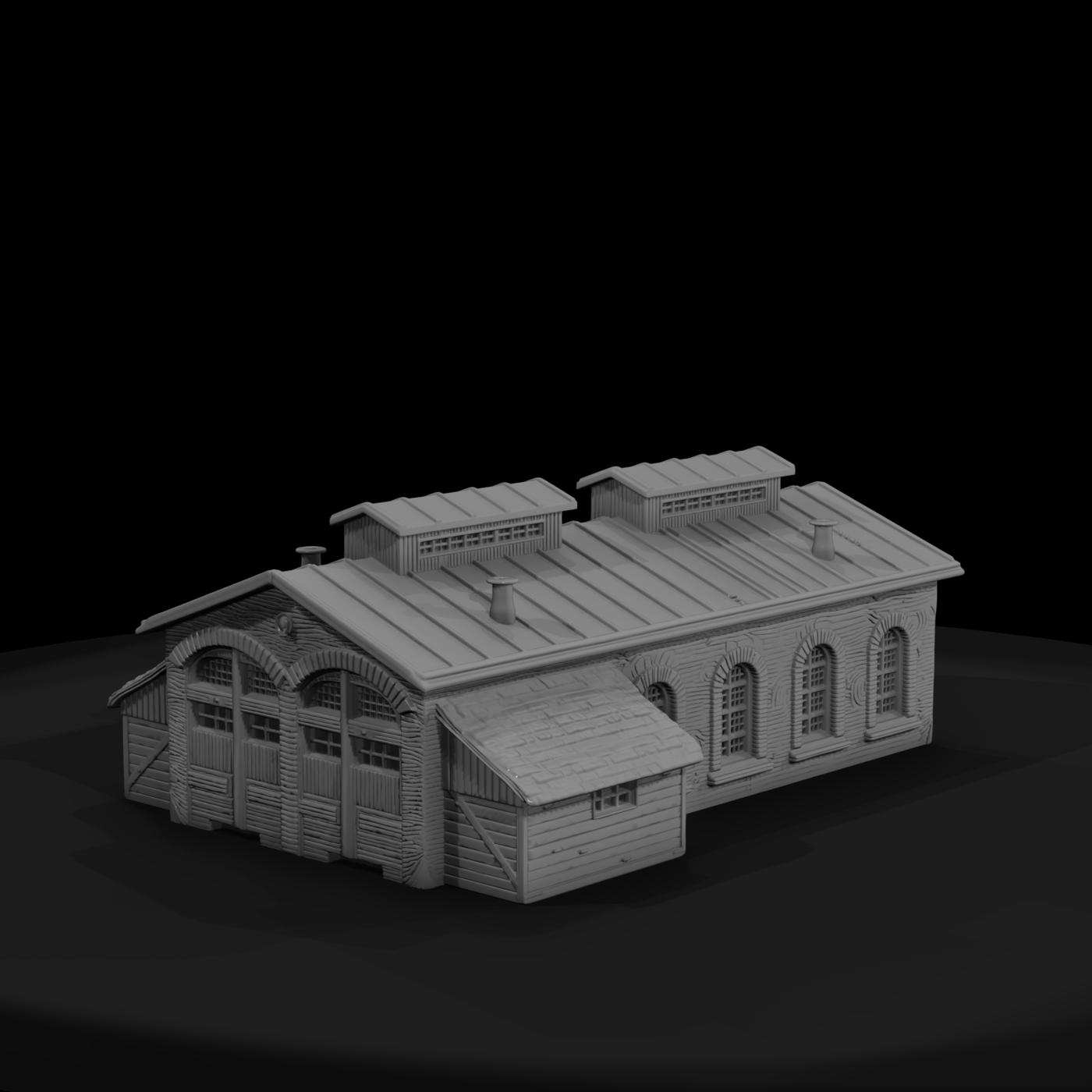 20260612 Model Train Engine Shed 8334181160