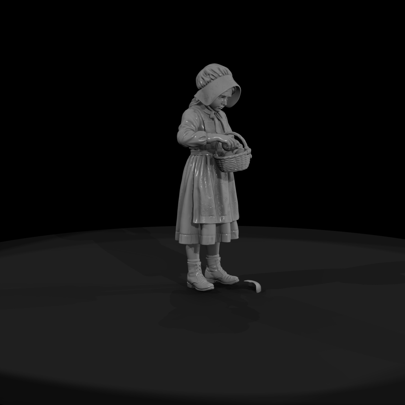 Ww 0167 Townsfolk Homestead Child
