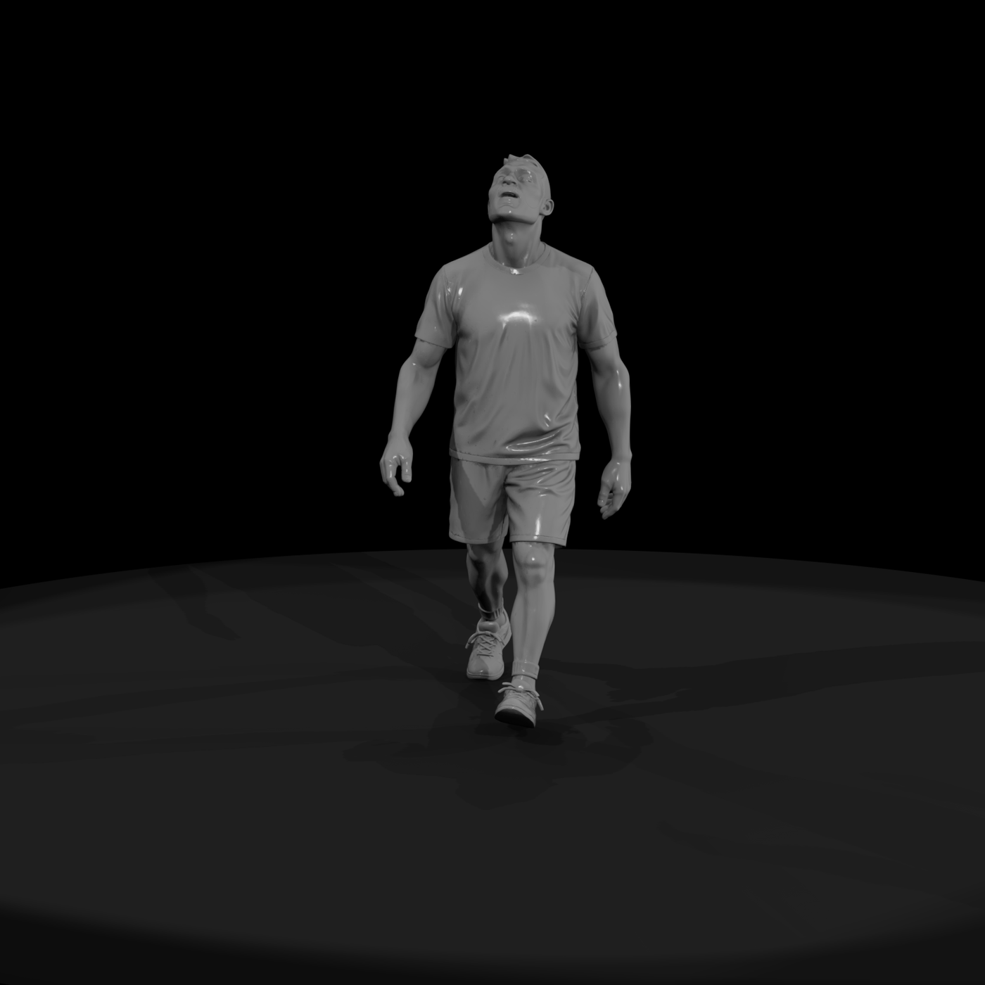 Hacky Sack Player Mid-Game