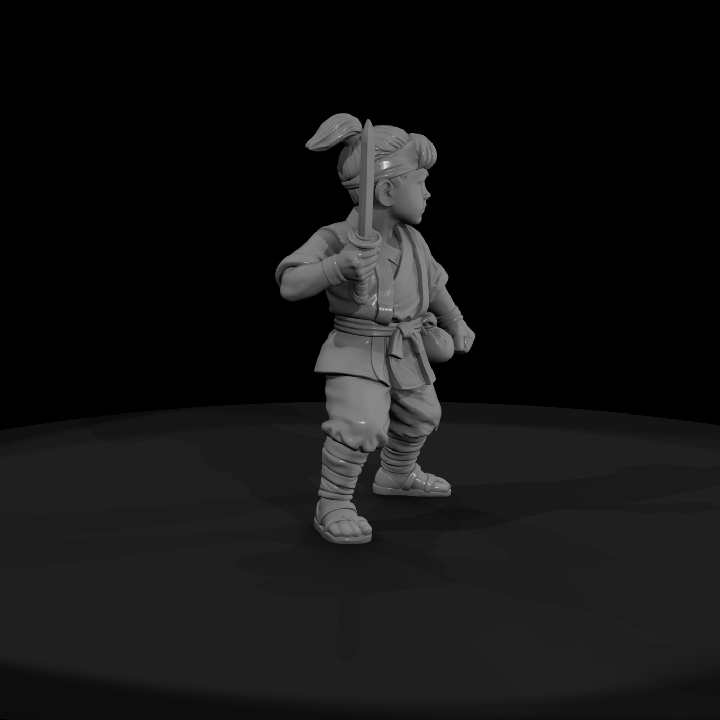 Myth 0459 Mythology Momotaro Miniature Figure