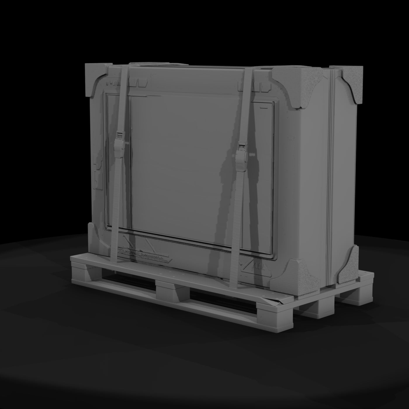 stylized-industrial-shipping-crate-on-pallet-558578