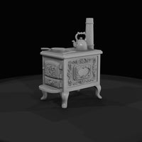 miniature-cast-iron-stove — thumbnail 2