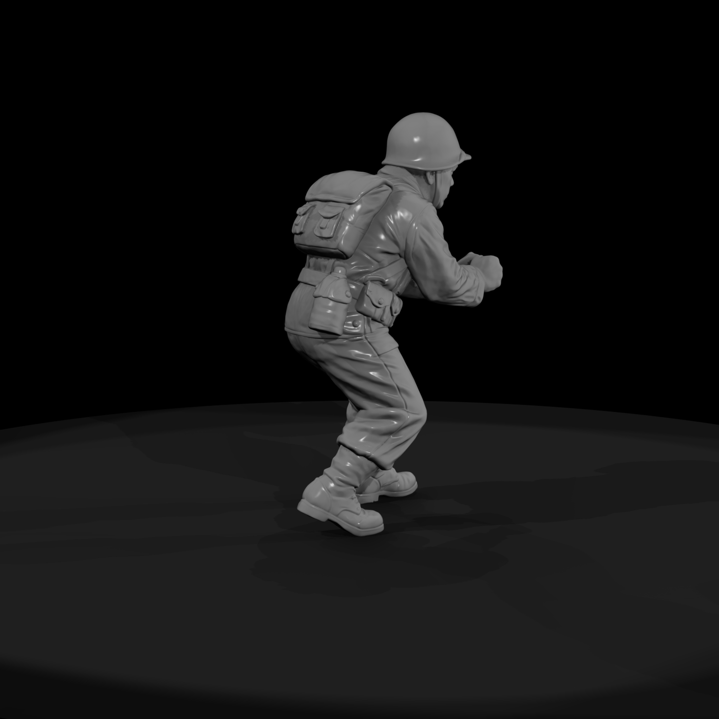 Ww2 Army 071 Wwii U S Army Mortar Crewman Figure