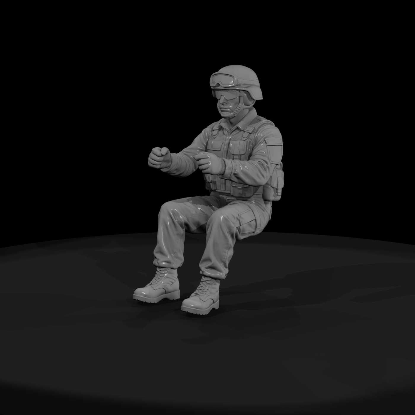 Mod Army 025 Modern U S Army Truck Driver Figure