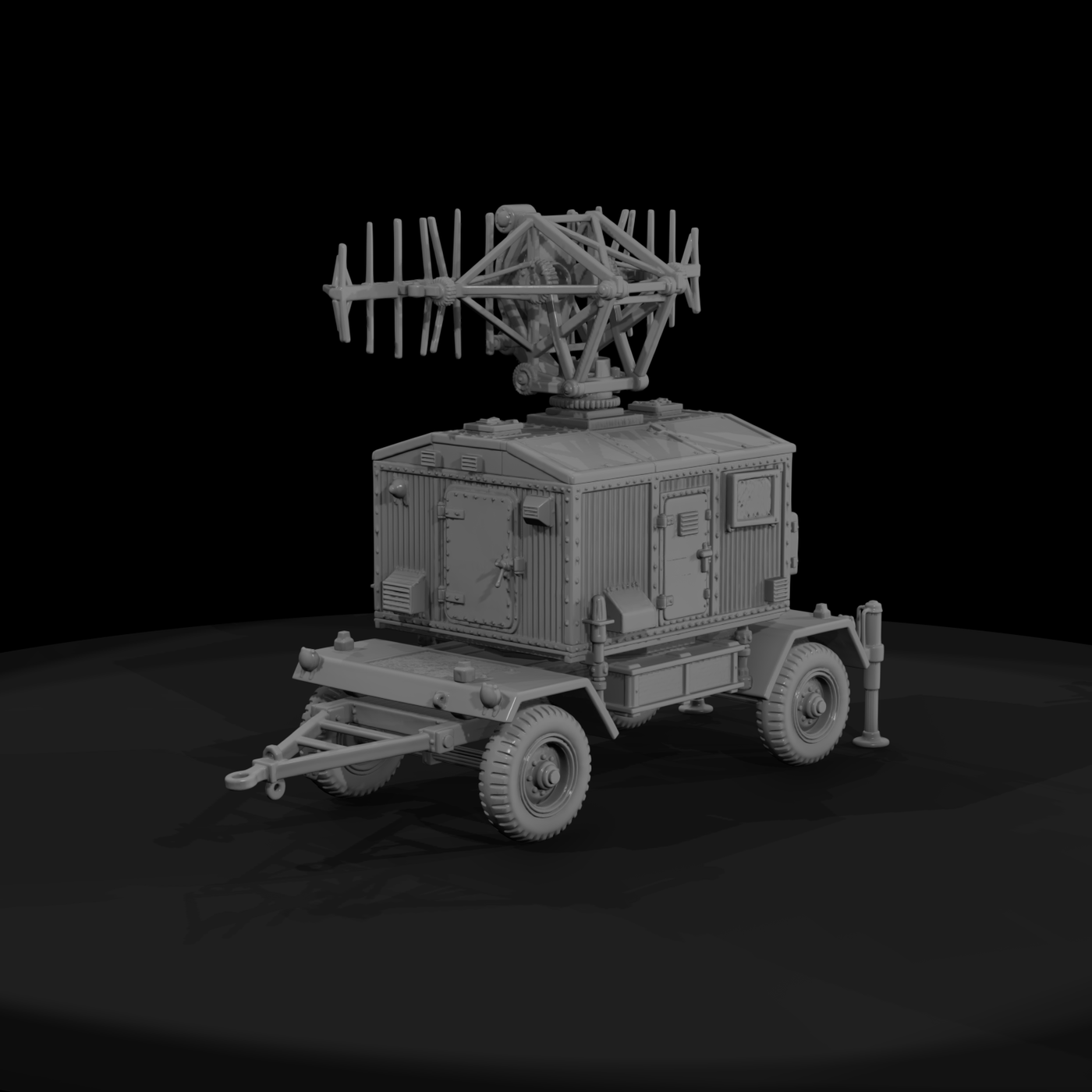 Mil 150 Ww2 England Gl Radar Cabin