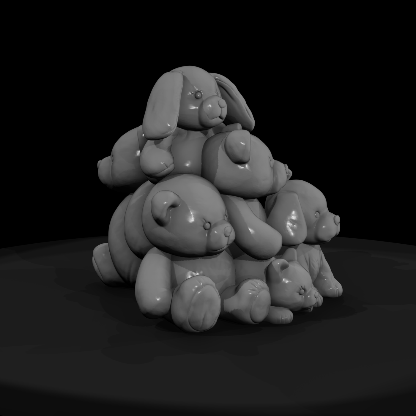 Mr Toyprops 100 001 048 Plush Animal Pile