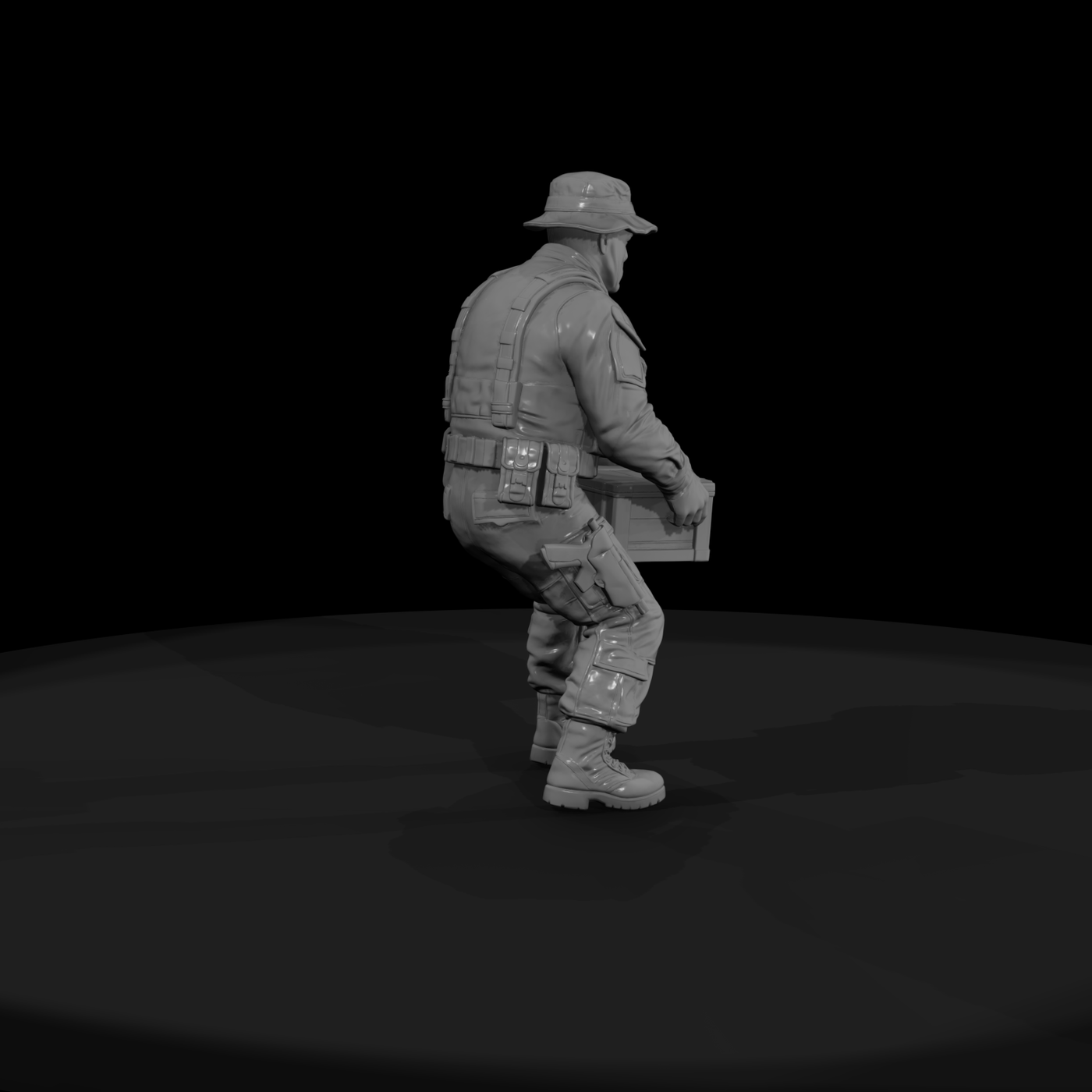 Mod Army 099 Modern U S Army Grenadier Figure