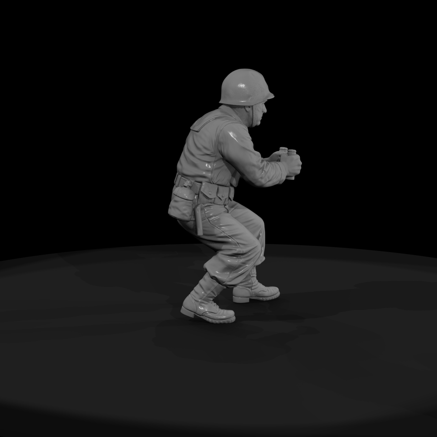 Ww2 Usmc 050 Wwii U S Marine Corps Machine Gunner