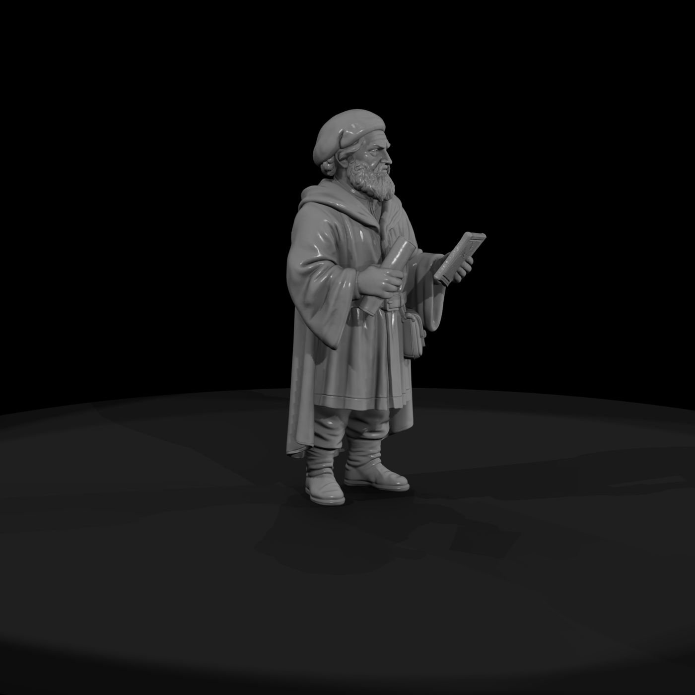 Hist 0081 Historical Marco Polo Miniature Figure