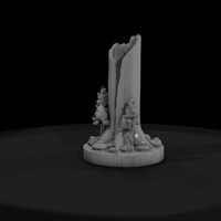 Broken Tree Stump with Saplings — thumbnail 3