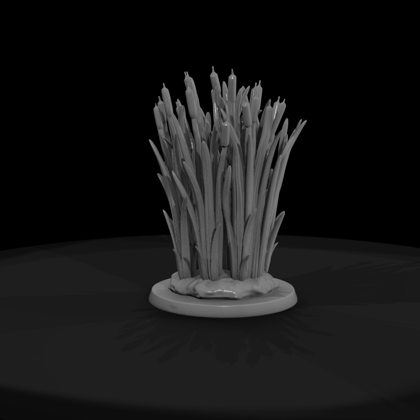 stylized-low-poly-cattail-reed-cluster-3d-model-nc