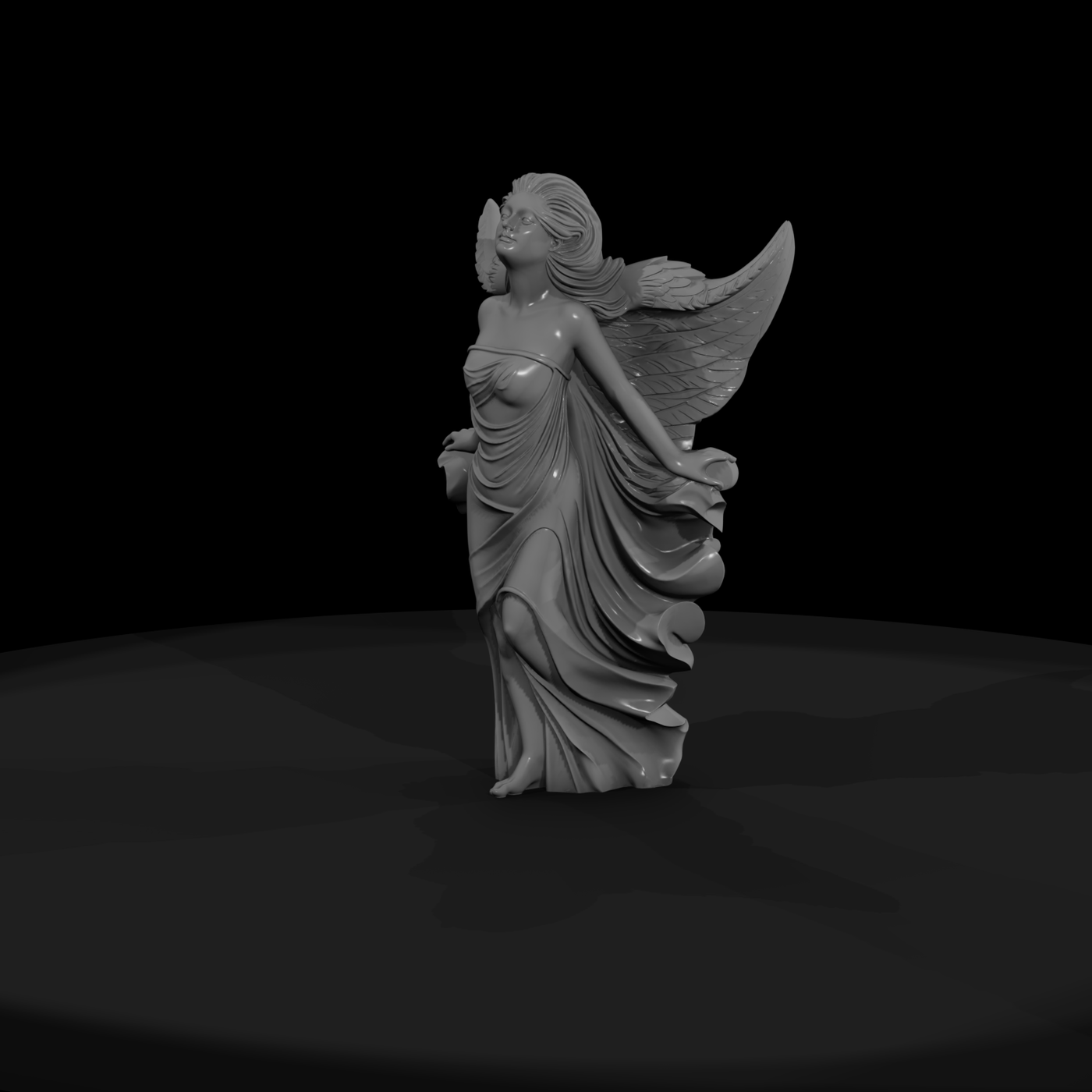 Classical Female Angel Statue