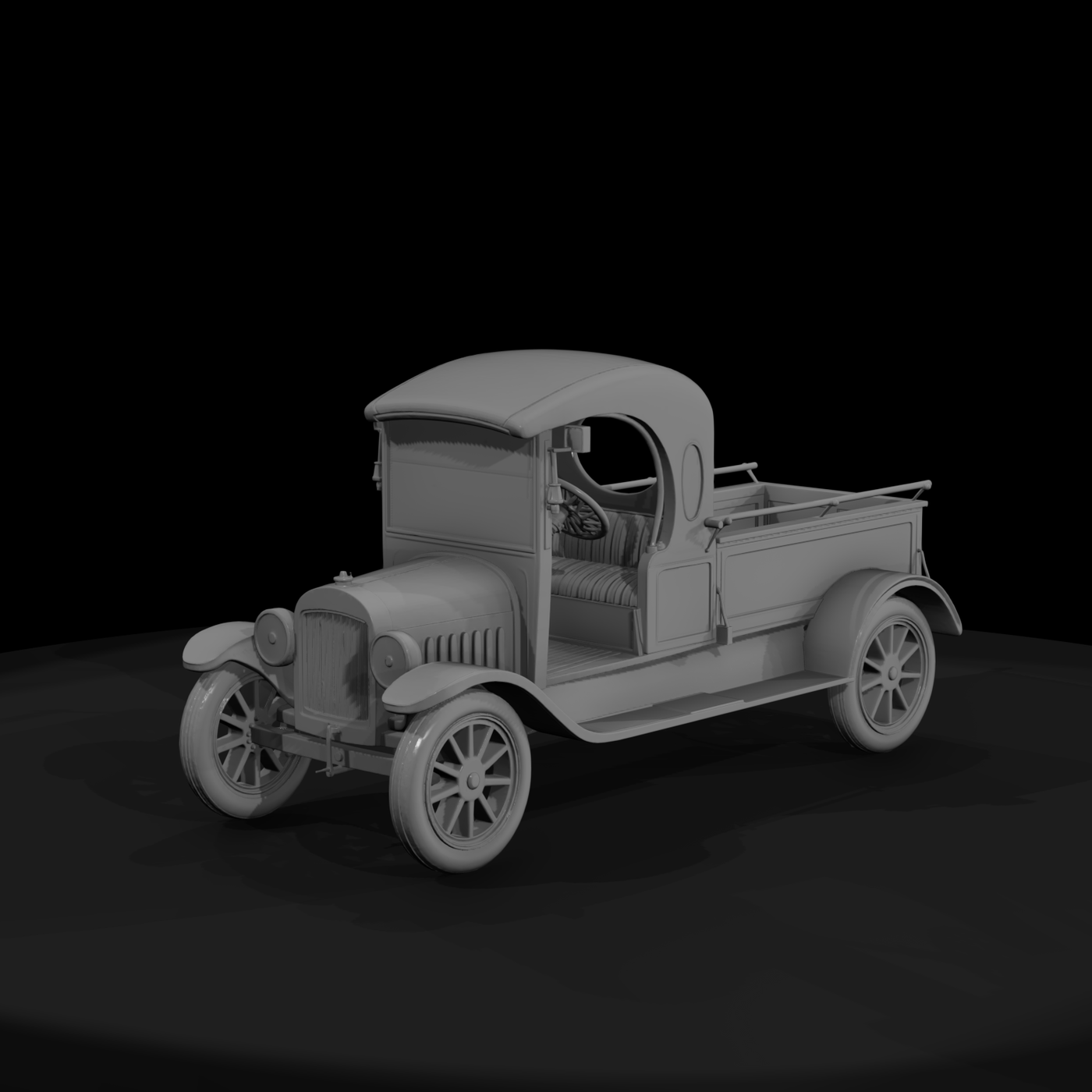 Vintage 1920s Pickup Truck