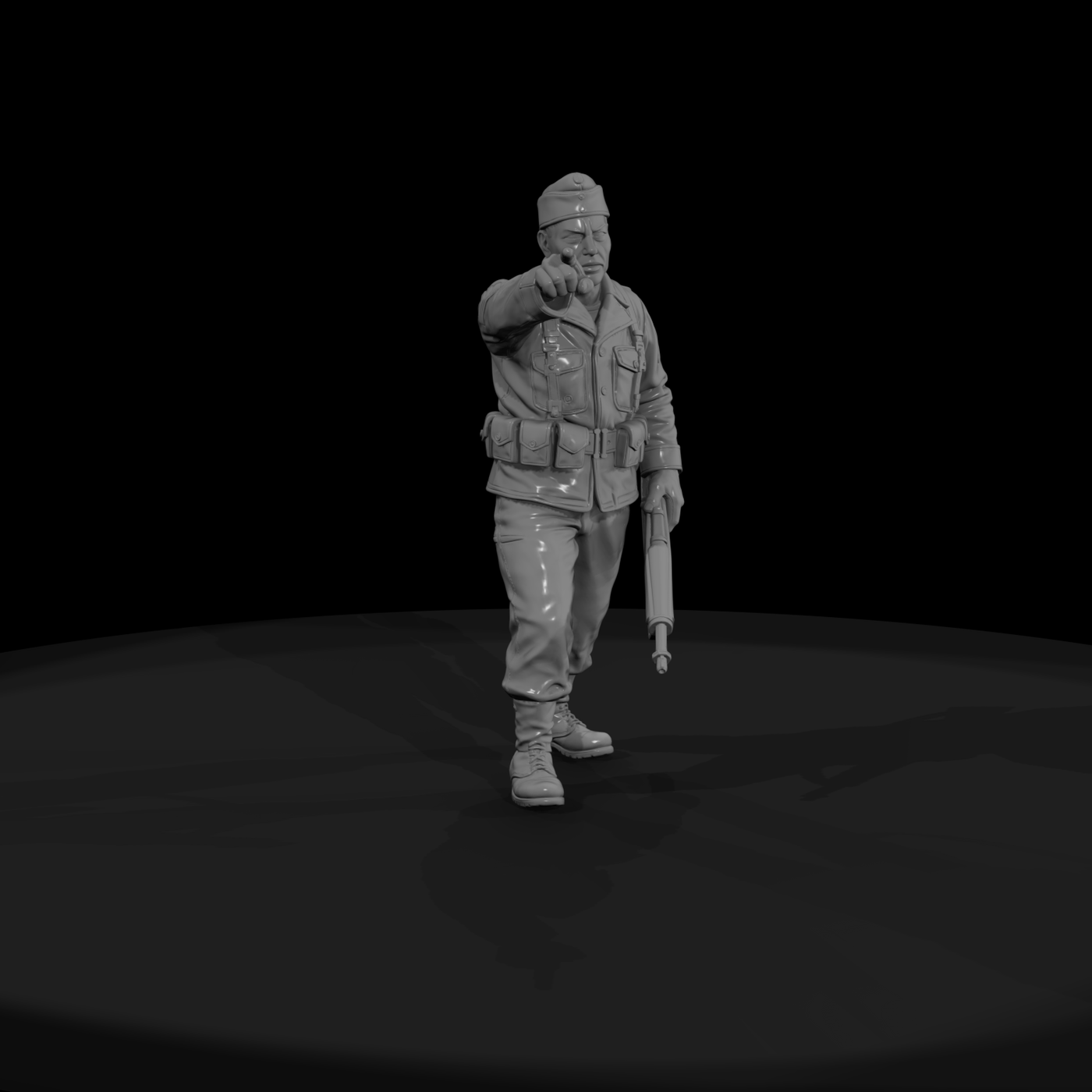 Ww2 Army 031 Wwii U S Army Sergeant Squad Leader F