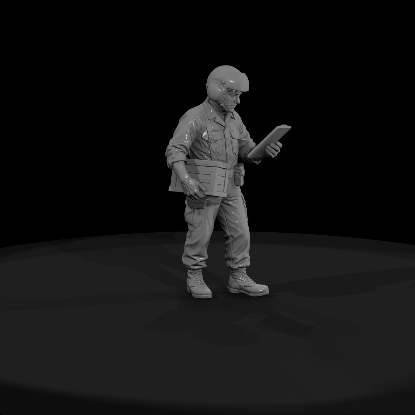 Vn Army 058 Vietnam U S Army Supply Clerk Figure