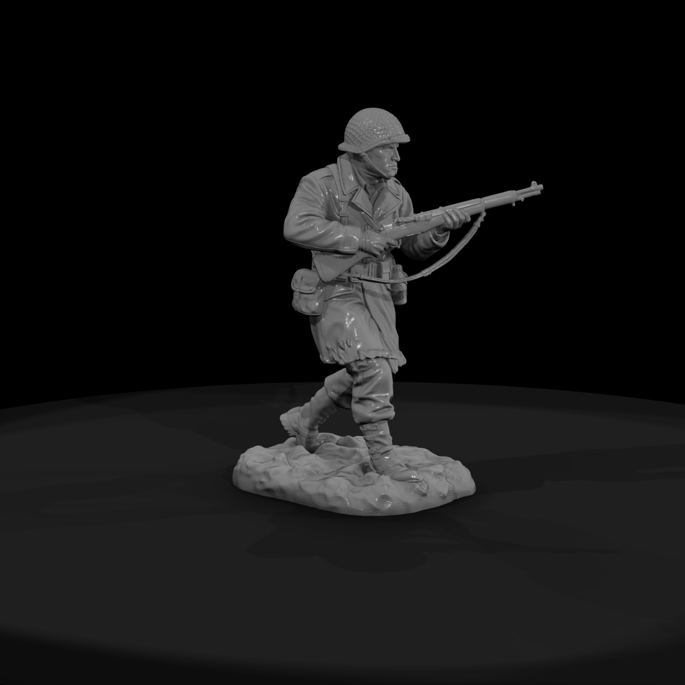 Ww2H 018 United States Army Rifleman Winter