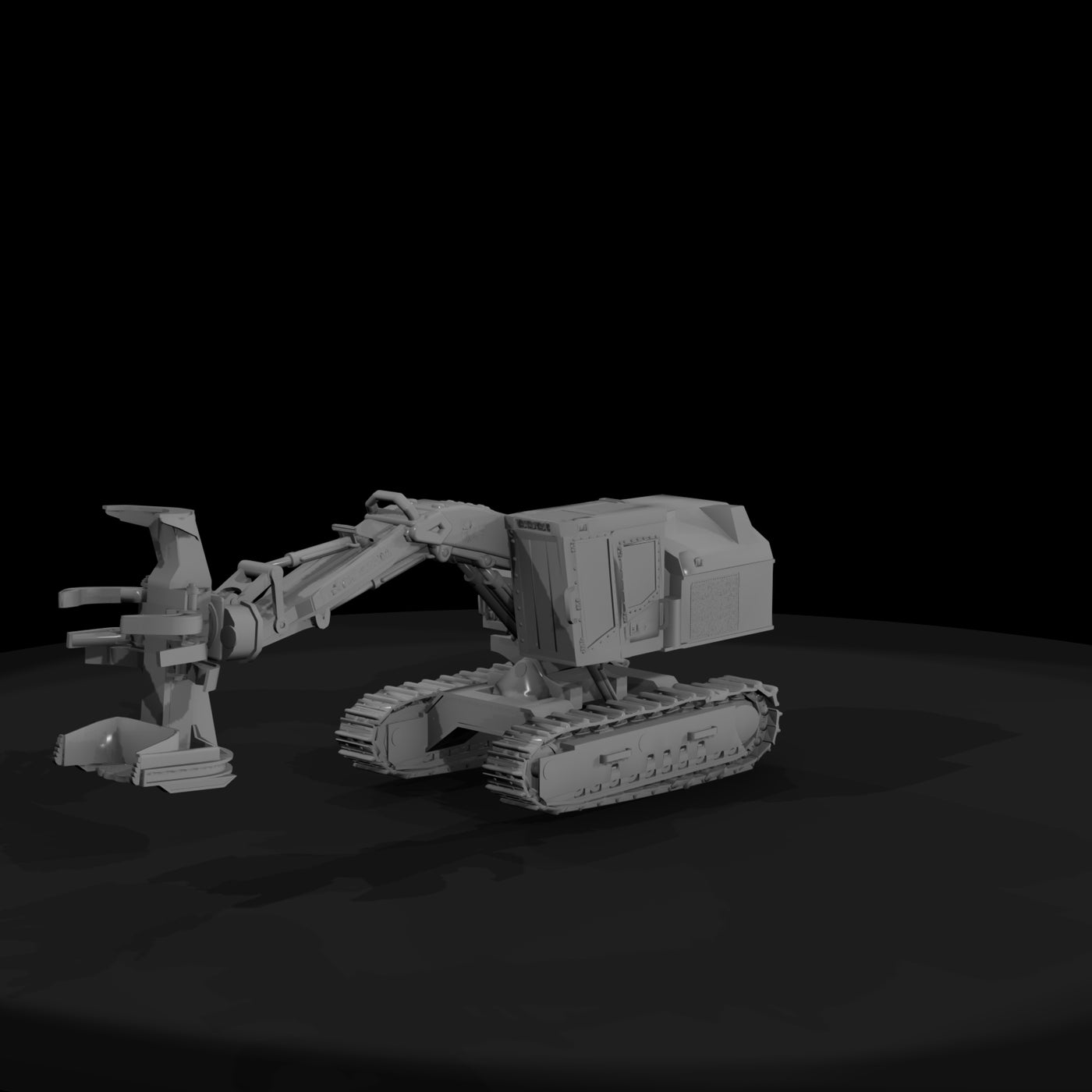 tigercat-822-forestry-harvester-3d-printable-miniature-455660