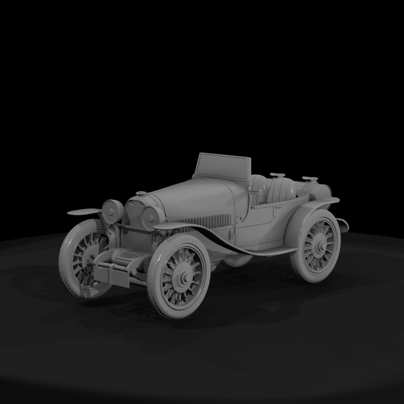 Vintage Two-Seater Roadster