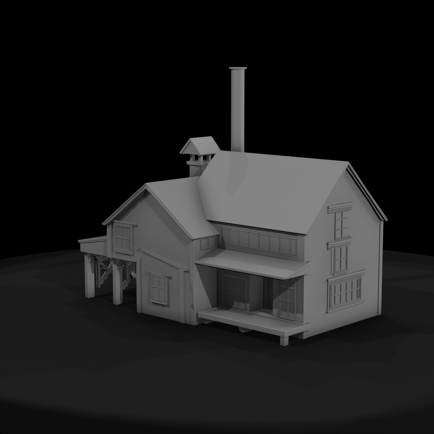Rustic Western Farmhouse