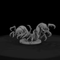 stylized-two-headed-alien-centipede-miniature-3d-m — thumbnail 2