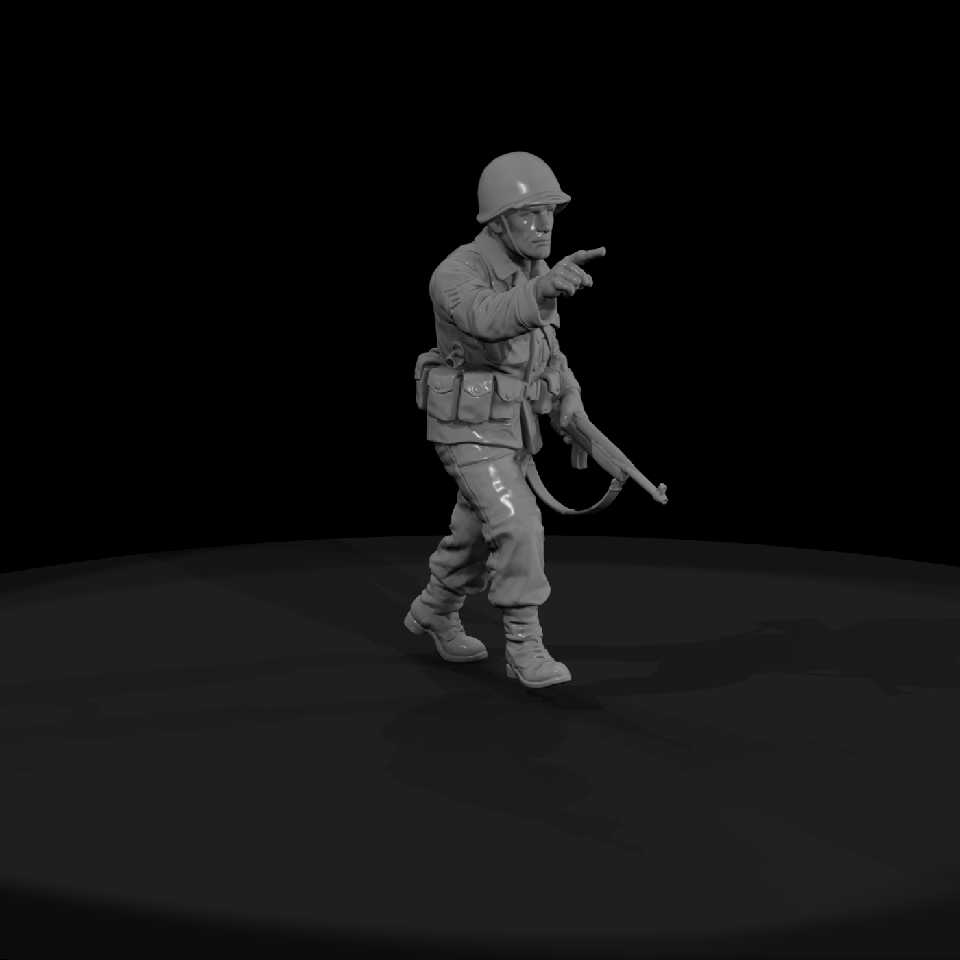 Ww2 Army 063 Wwii U S Army Sergeant Squad Leader F