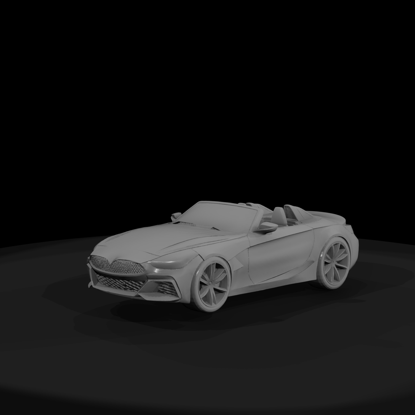 Luxury Convertible Sports Car
