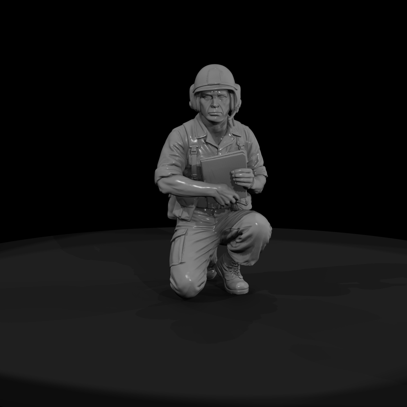 Vn Army 094 Vietnam U S Army Platoon Leader Figure
