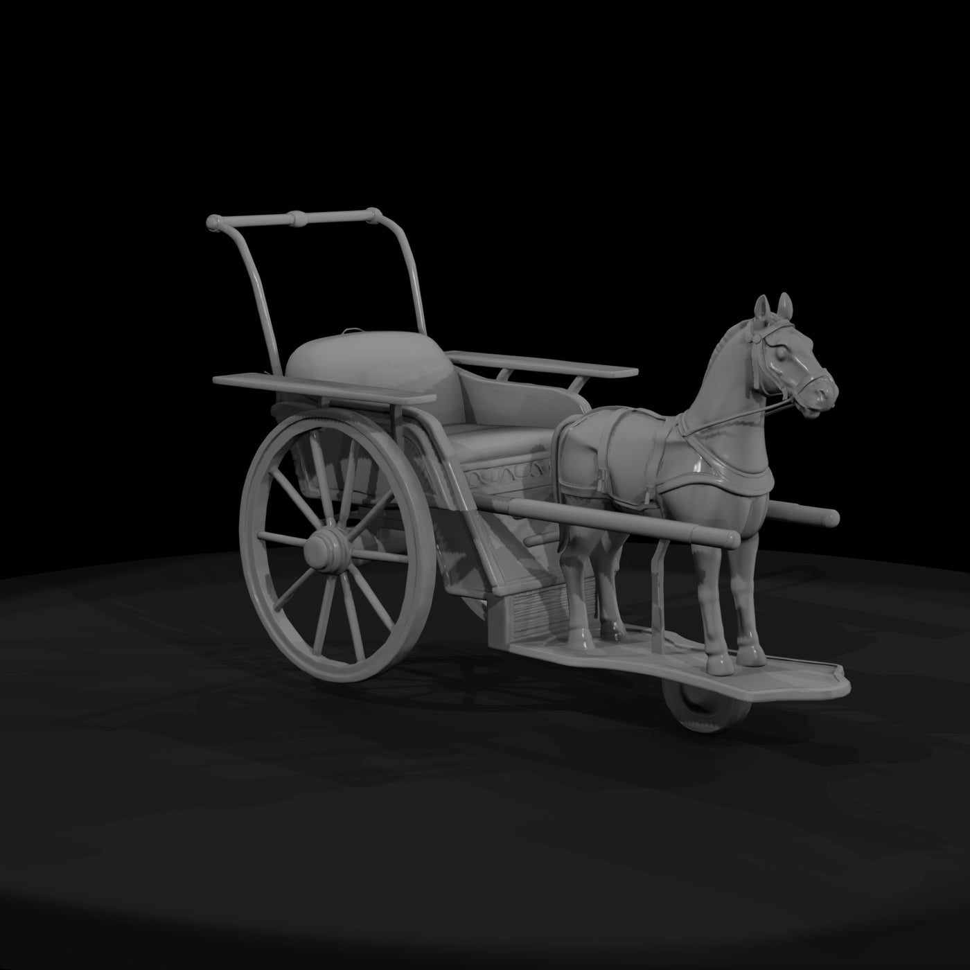 horse-drawn-carriage-3d-model