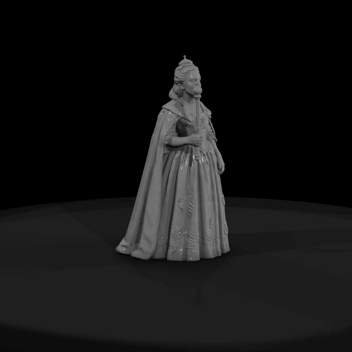 Hist 0142 Historical Catherine The Great Miniature